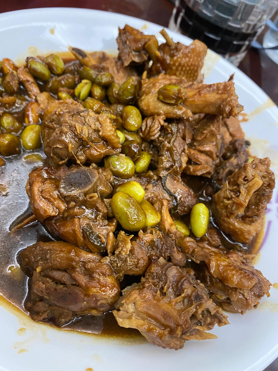 毛豆烧鸡【孔老师教做菜】