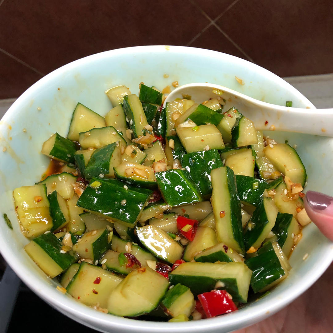 要个洋气的名字做的5分钟完成73巨好吃的凉拌黄瓜75清脆爽口60