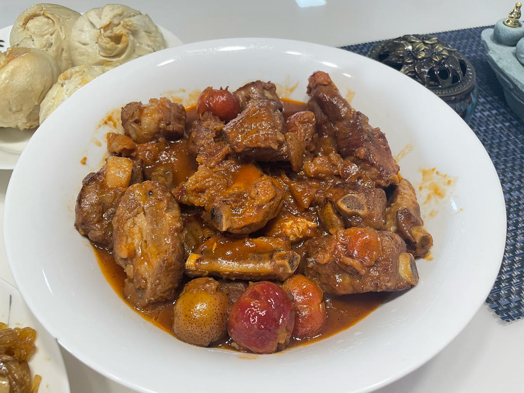 糖醋山楂排骨