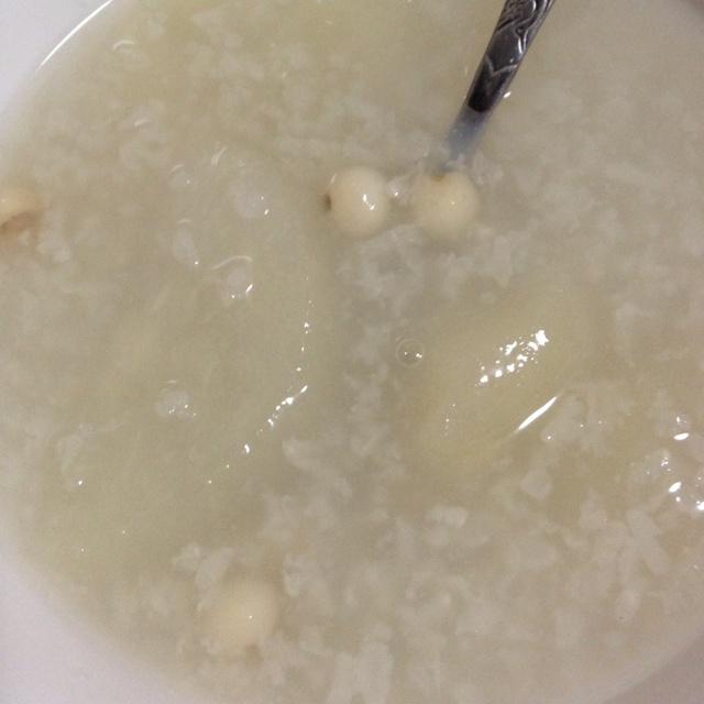 止咳川贝水梨粥