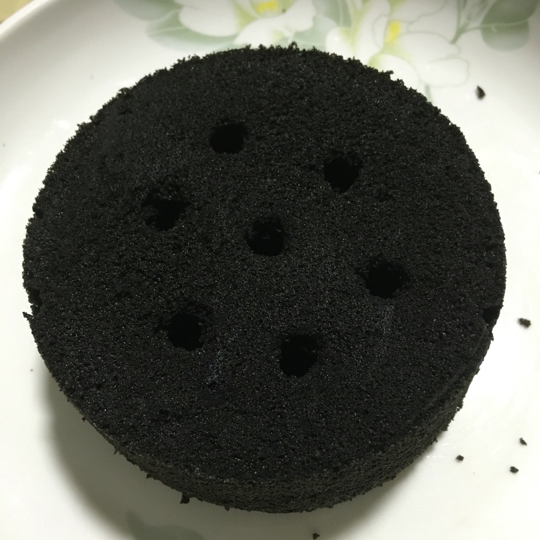 火爆的【蜂窝煤球蛋糕】（戚风蛋糕版）-这个冬天不太冷