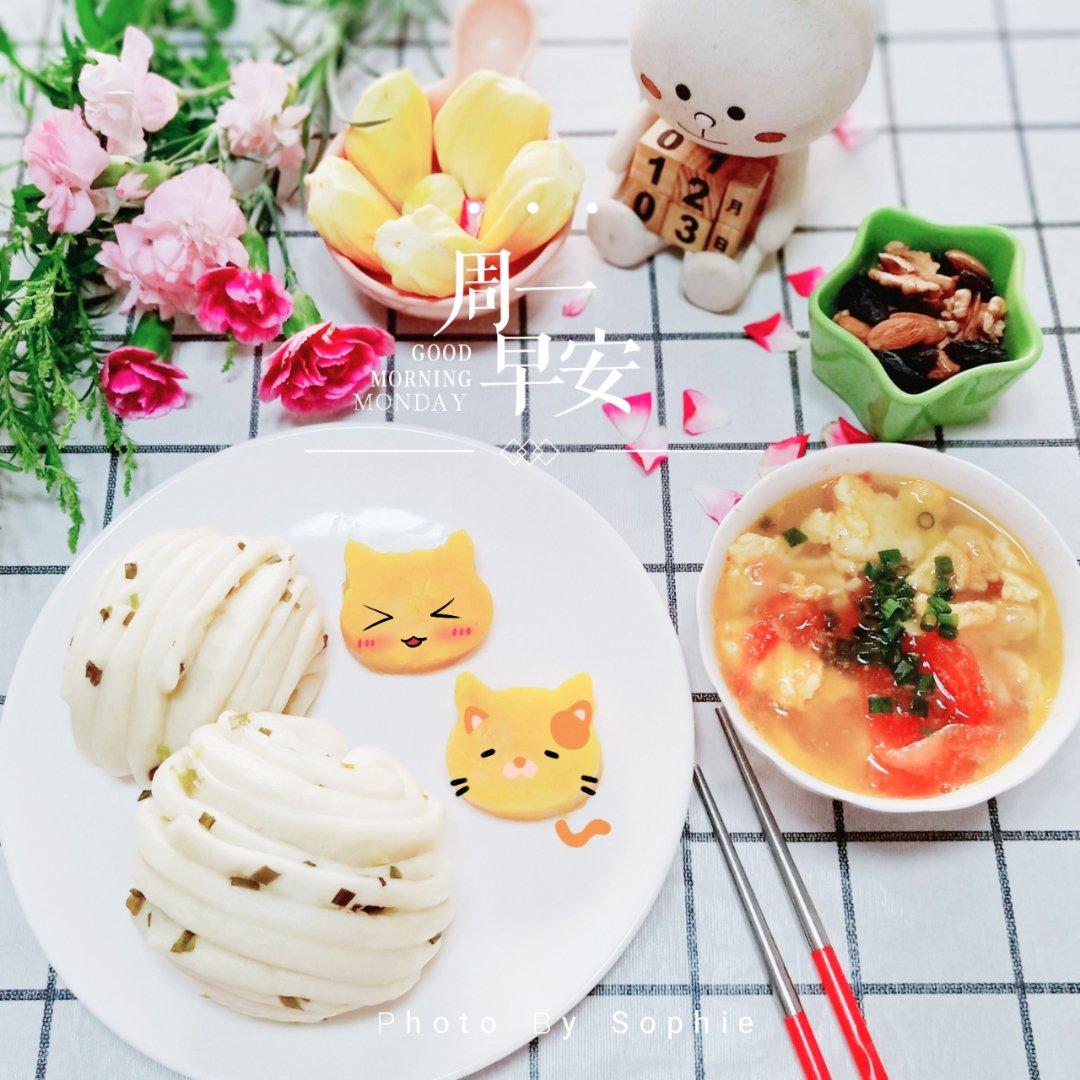 葱油花卷——还原妈妈的味道