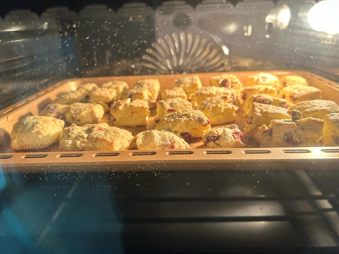 蔓越莓司康太好吃了！