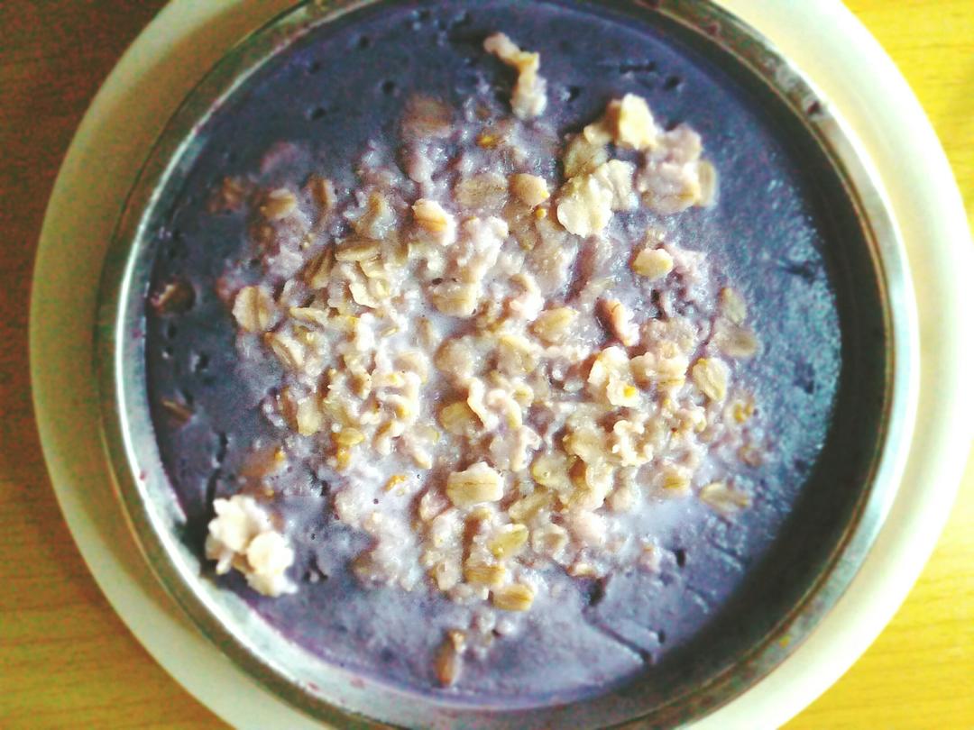 【快手元气早餐】(二合一)牛奶燕麦南瓜蛋羹