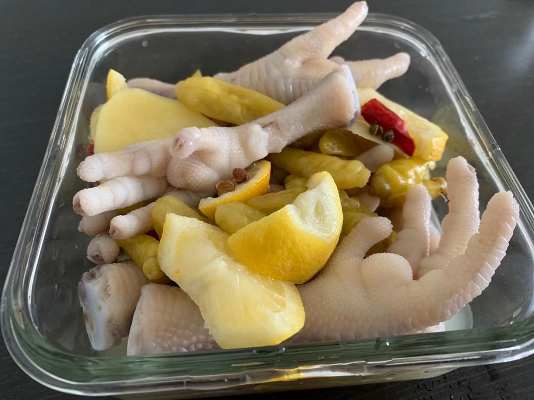 柠檬泡椒凤爪