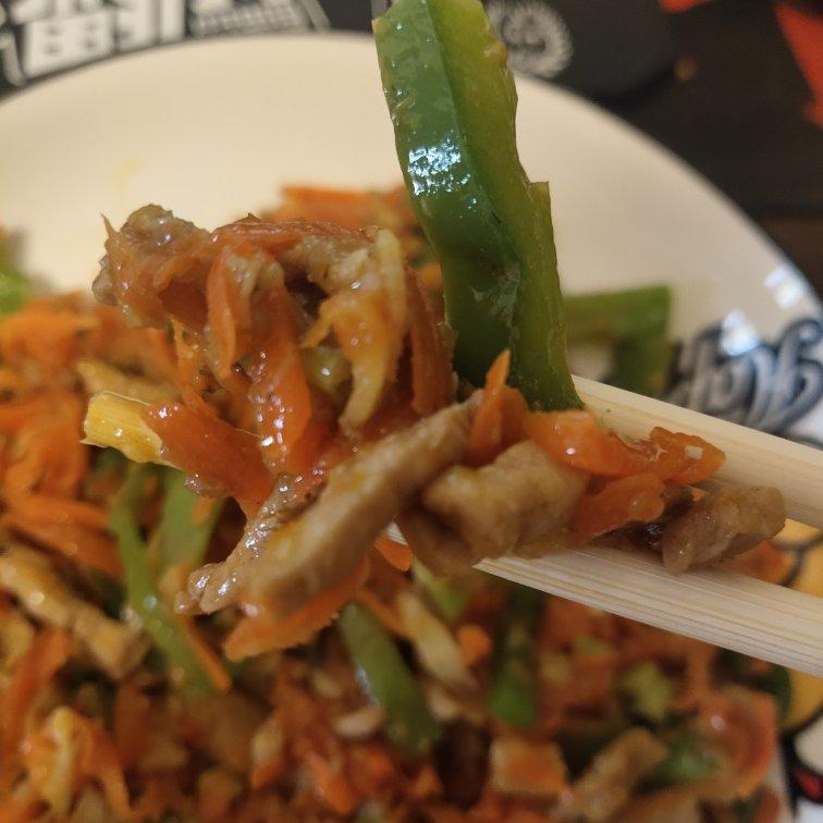 低脂家常菜😋营养美味的小炒三丝，简单易做❗️