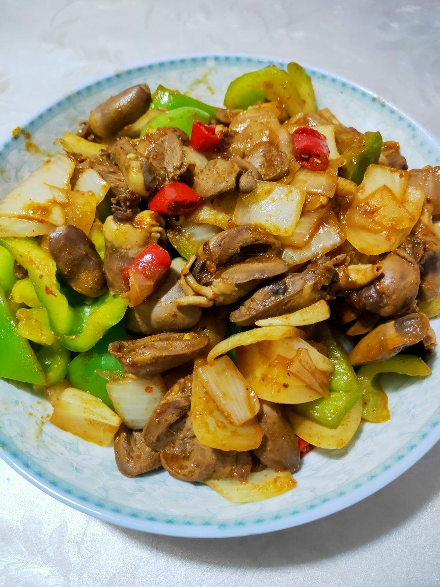 [原创] 比烧烤店还好吃的孜然鸡心