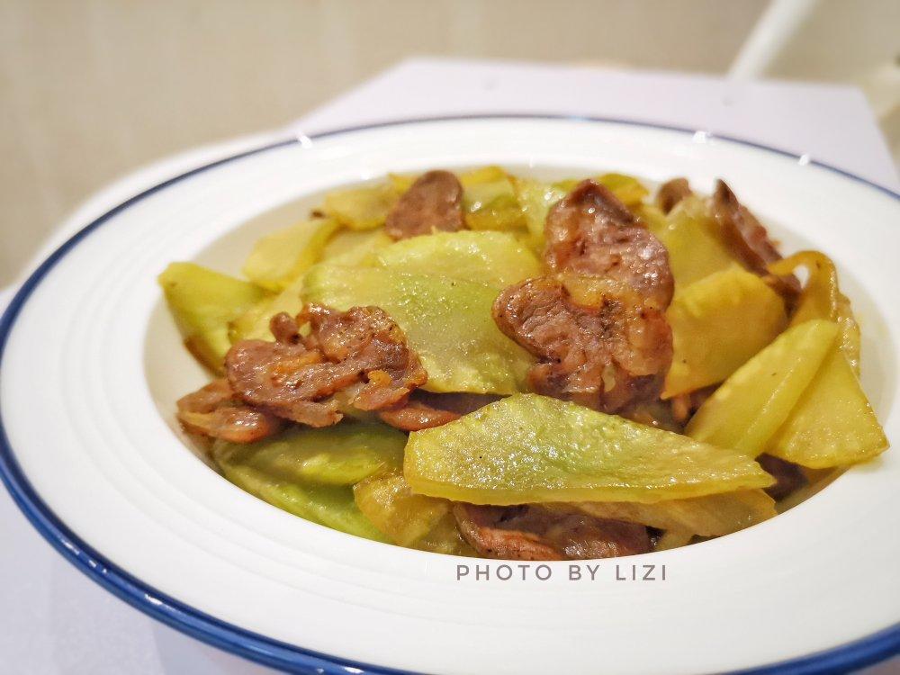 ㊙️腊味‼️冬笋莴苣炒腊肠‼️美味家常