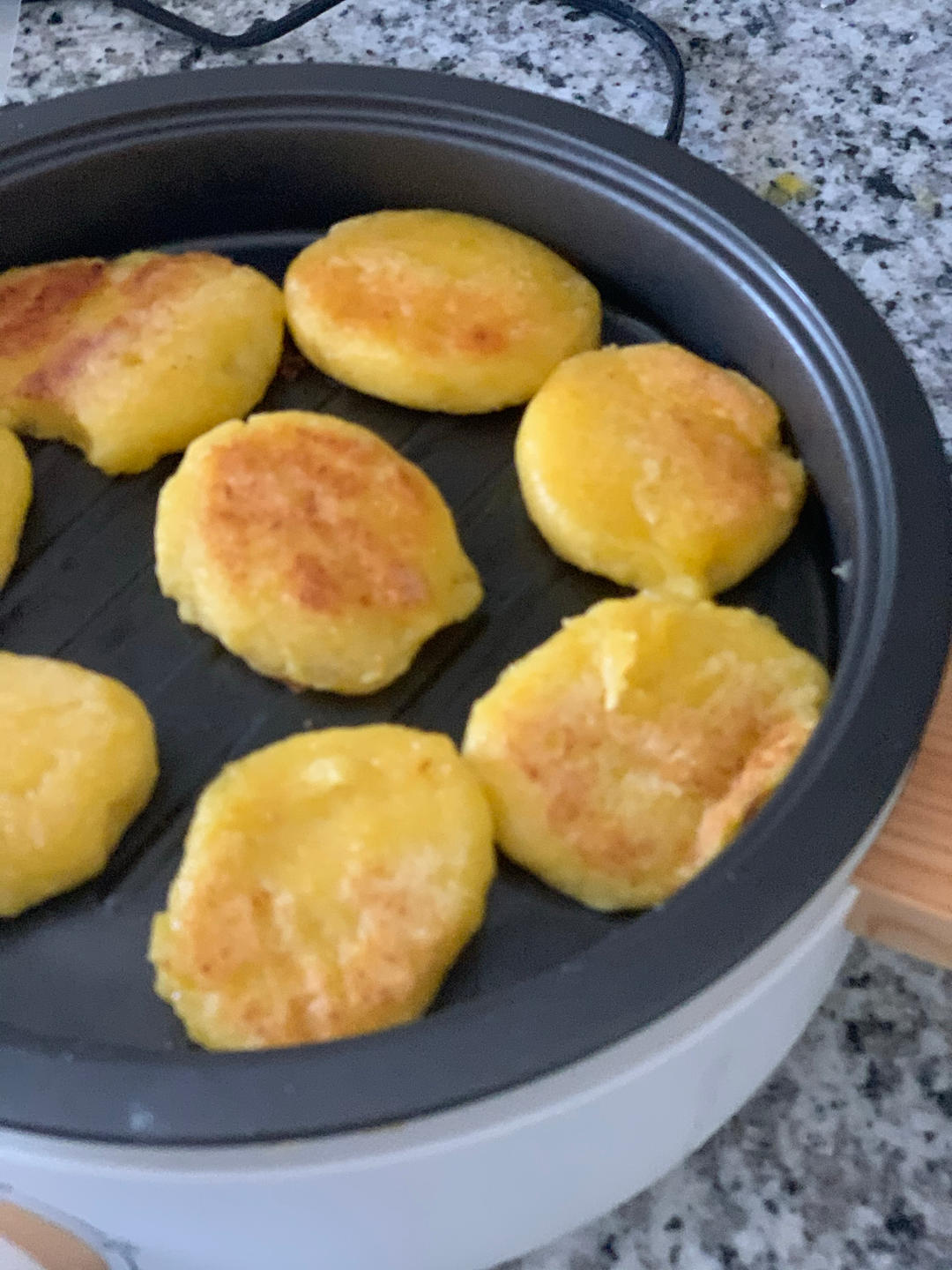 不会变形的南瓜饼