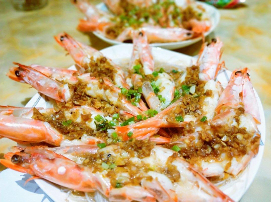 蒜蓉粉丝蒸虾
