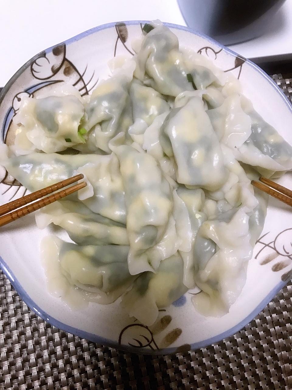 韭菜鸡蛋饺子