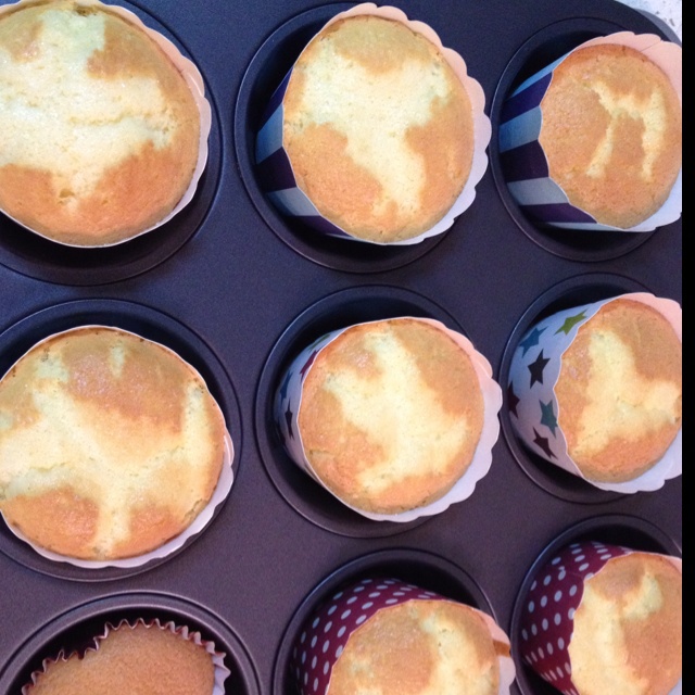 不会回缩的纸杯蛋糕--海氏烤箱定制