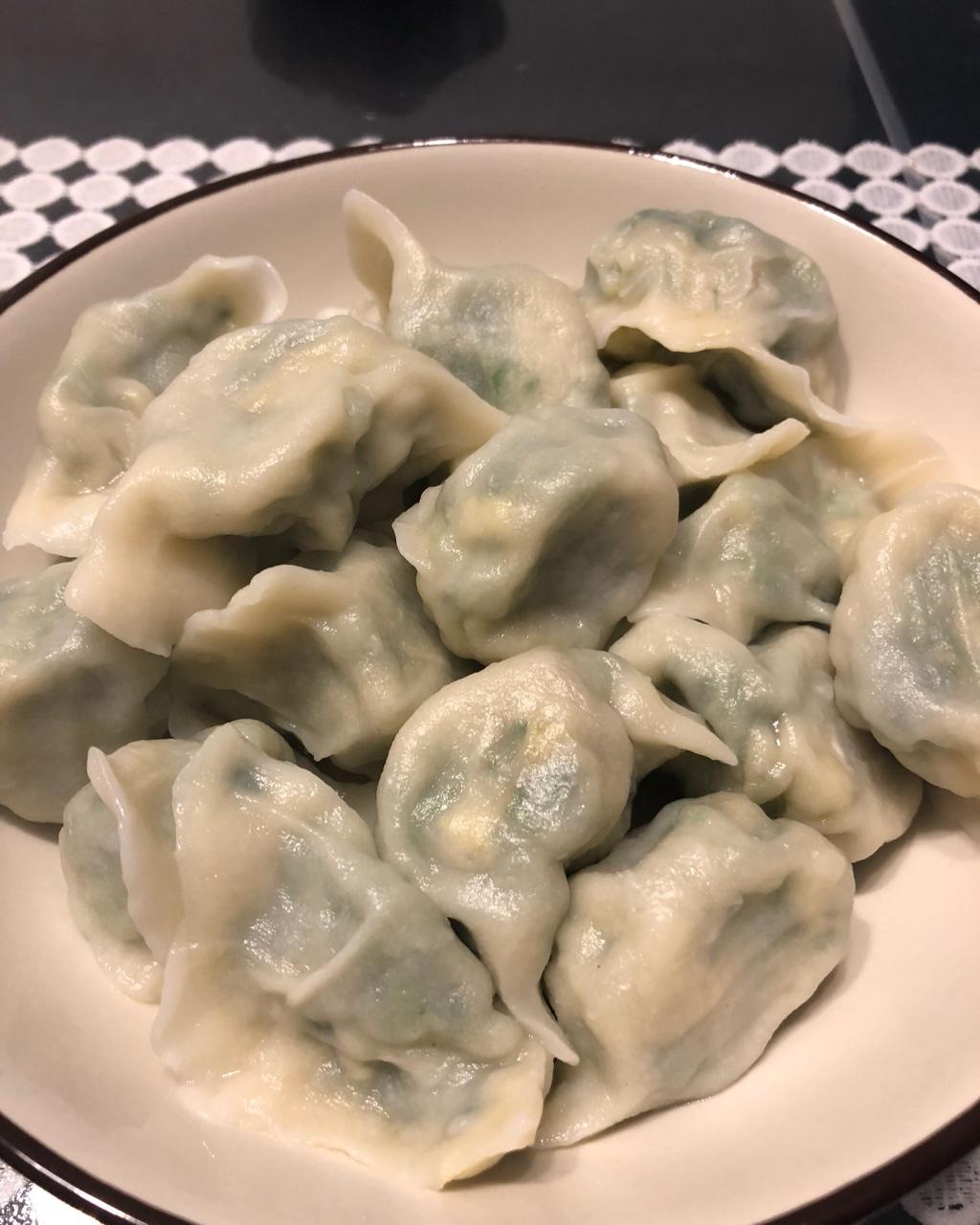 小华29做的韭菜鸡蛋馅儿饺子