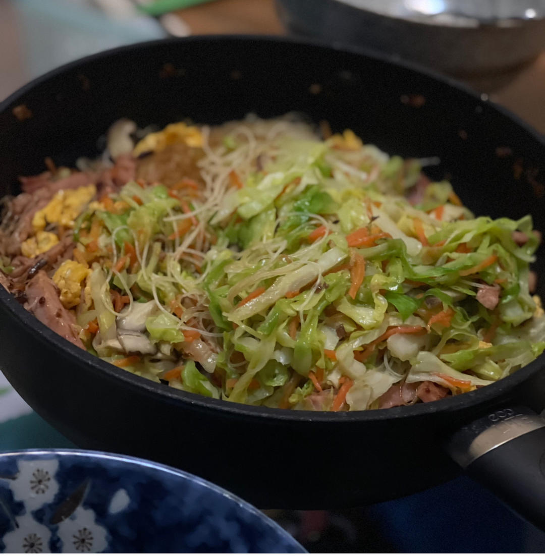 好吃停不下的炒米粉/炒粉干