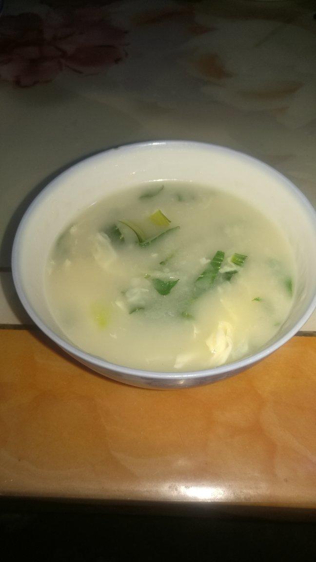 高山流水9516_slaz做的青菜鸡蛋疙瘩汤