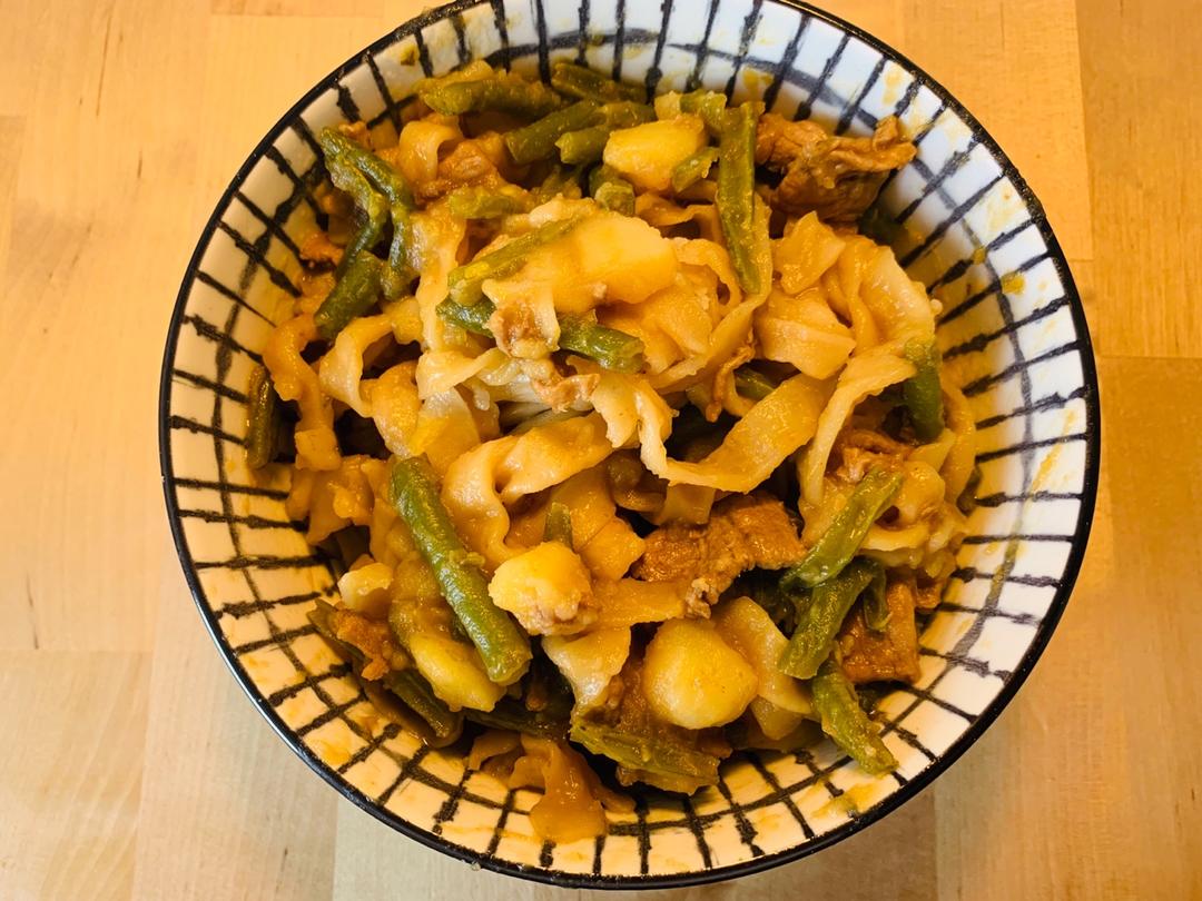 豆角焖面