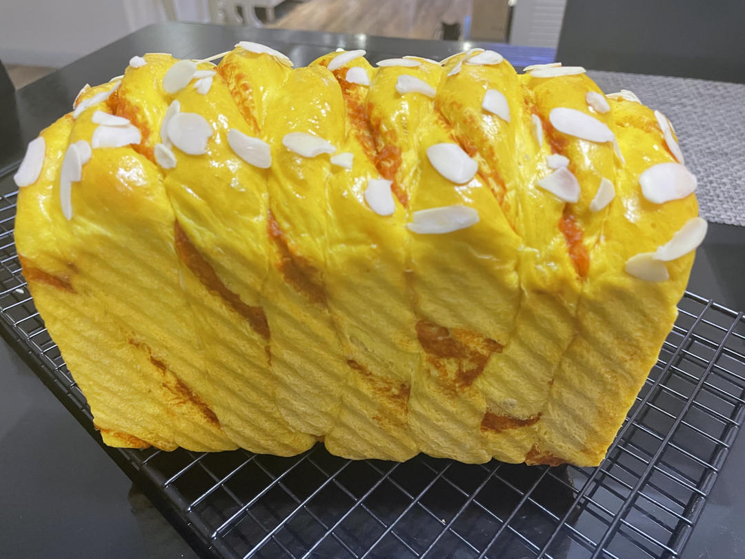 双倍美味南瓜吐司（双重南瓜，美味加倍）