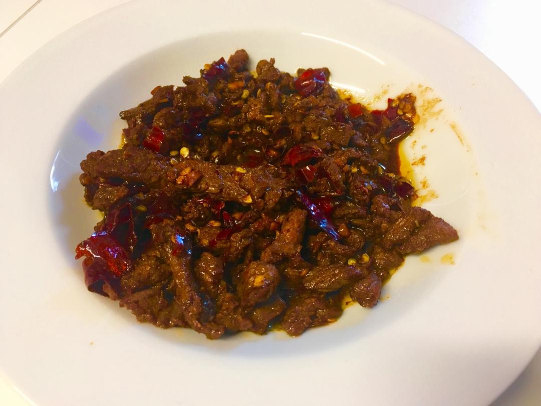 十八秒生爆牛肉