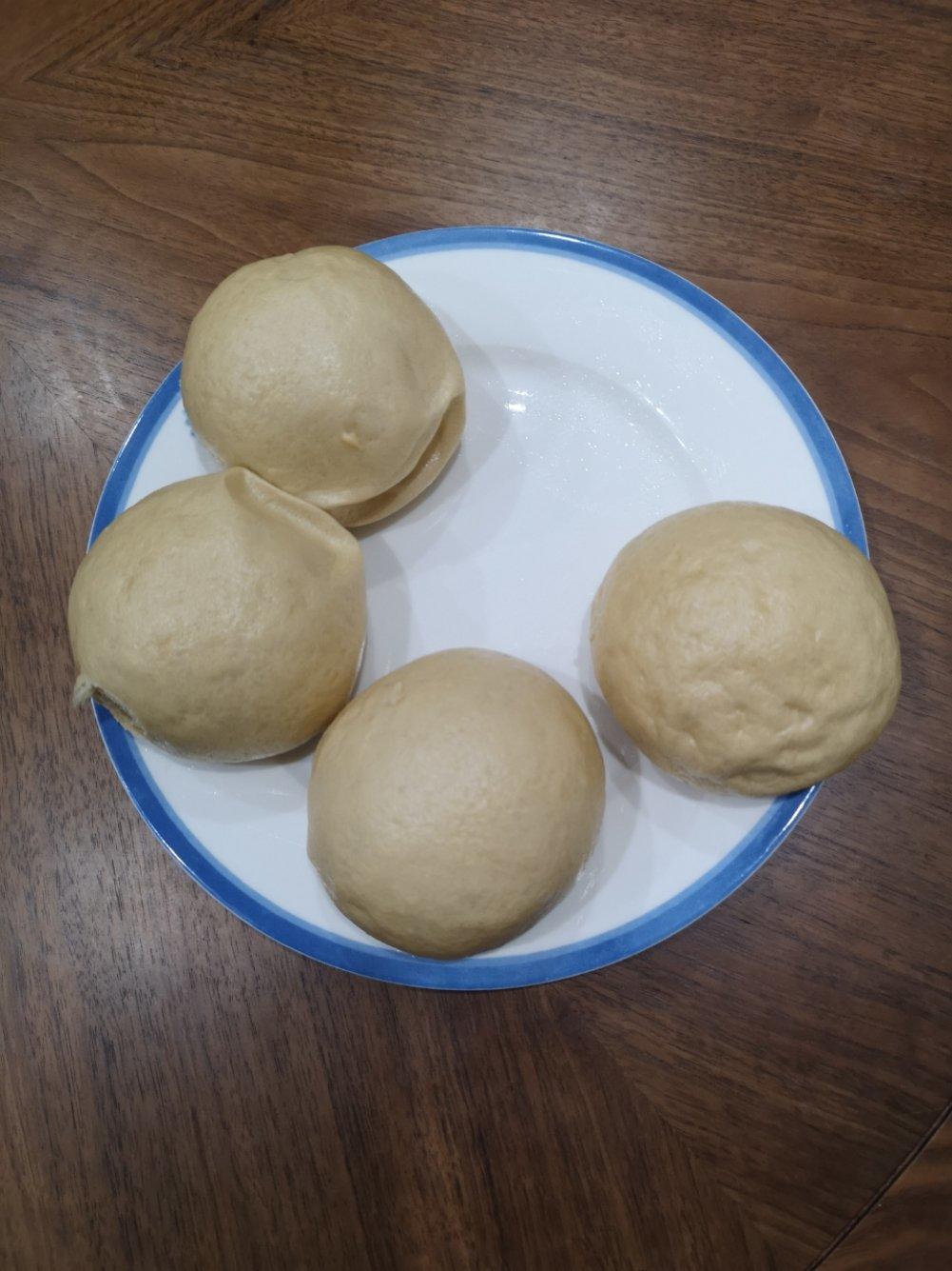 有着面包口感的红糖馒头（一次发酵）