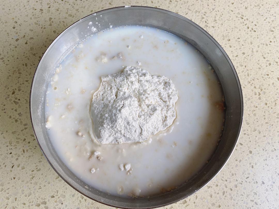 纯奶手撕吐司的做法 步骤1