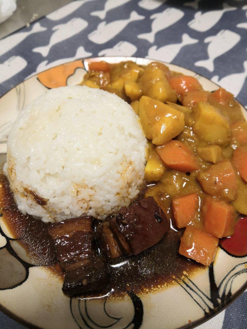 简约日式咖喱饭