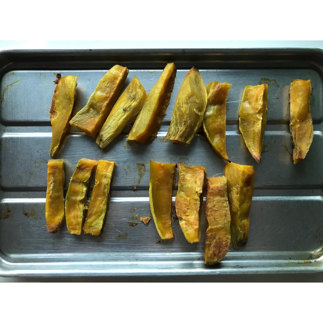 简易烤箱版 红心地瓜干