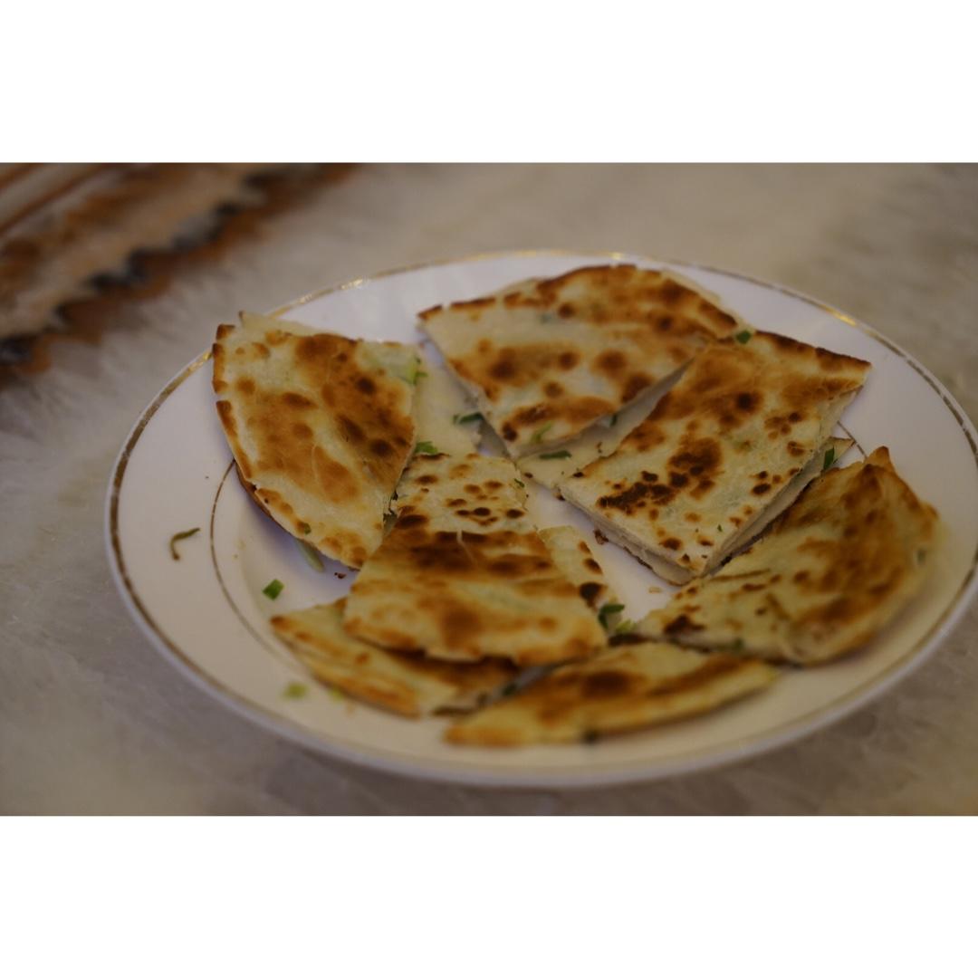 饺子皮葱油饼