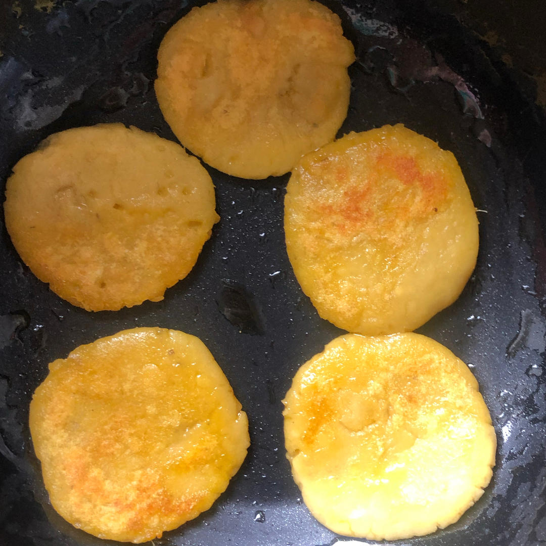 糯米红薯饼