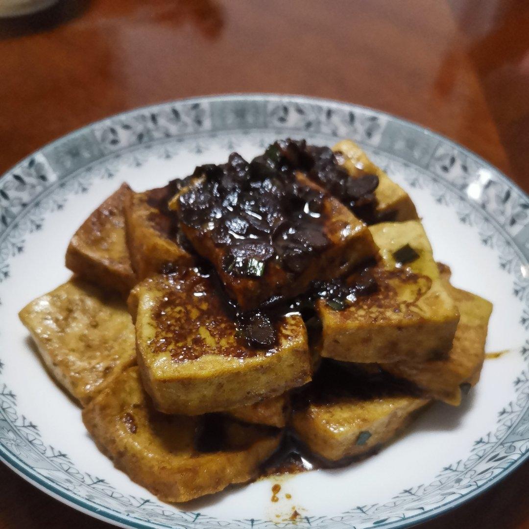 浇汁豆腐