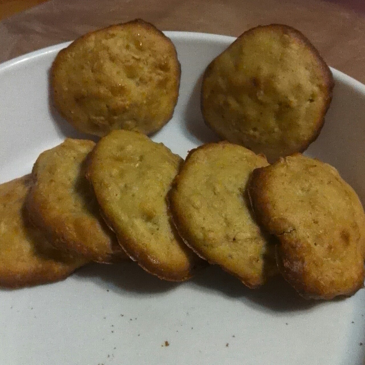 菠萝味麦片饼干
