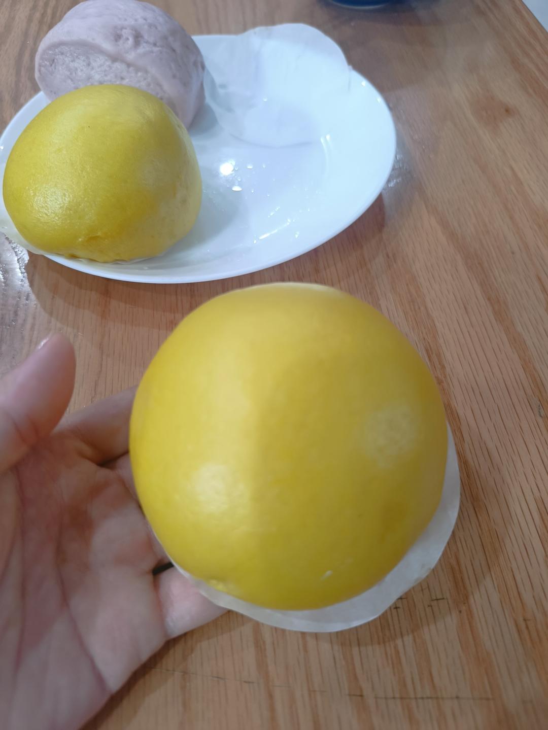 水光肌南瓜馒头