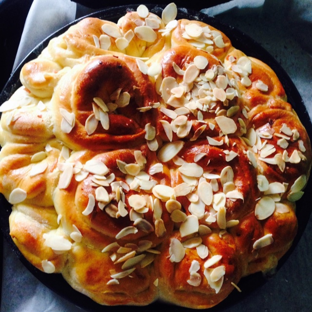 培根芝士花朵面包