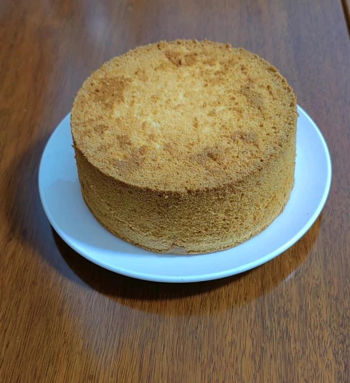 （青梅酱）戚风蛋糕