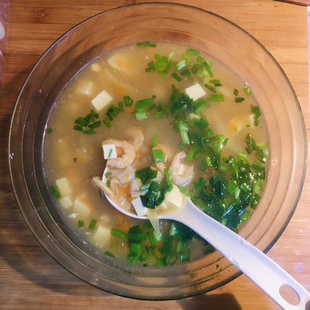 这豆腐汤太鲜美了