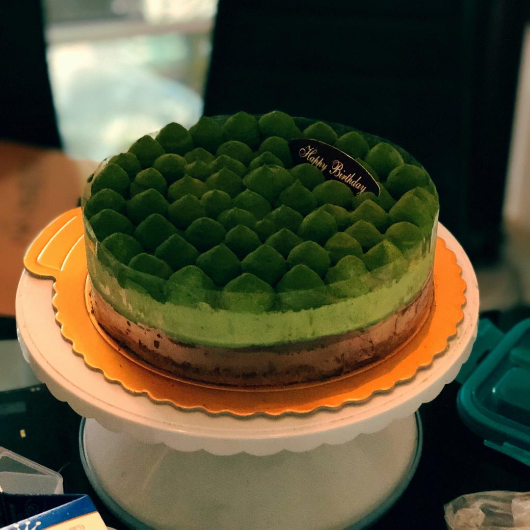 抹茶京都慕斯蛋糕