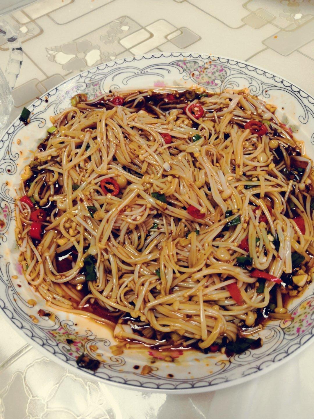网红版爆辣金针菇 简单版