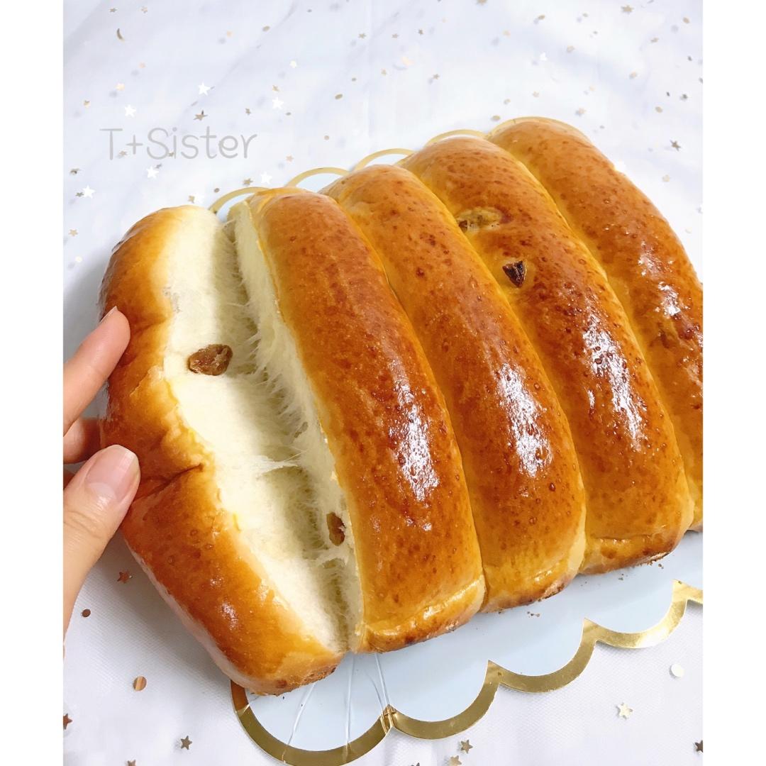 淡奶油——蔓越莓排包