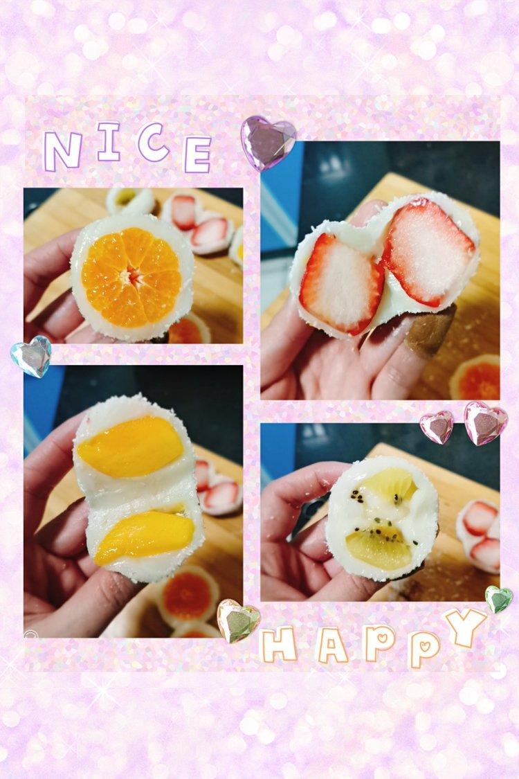 适合夏季的小甜品-水果糯米糍