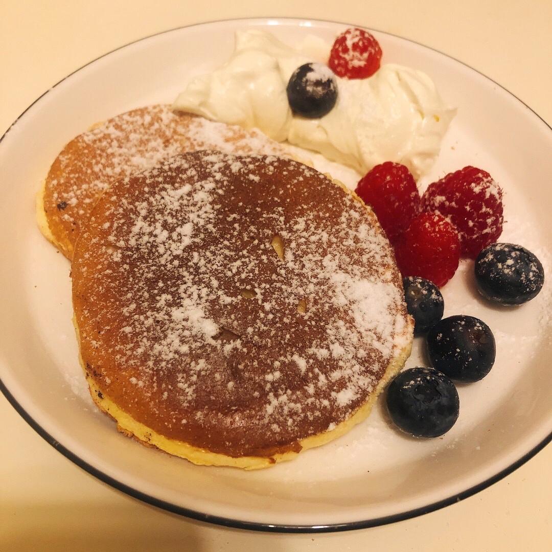 原味无油日式舒芙蕾厚松饼