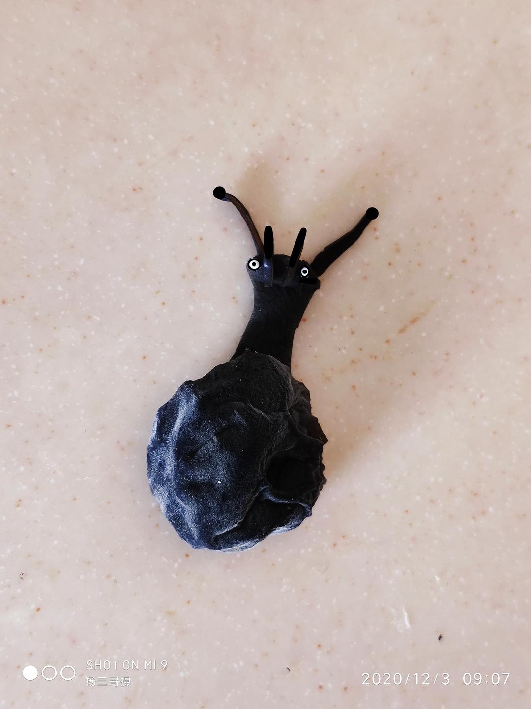 木耳蜗牛一个的做法
