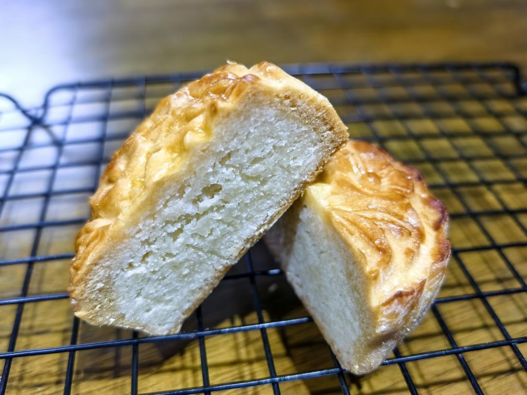 椰蓉月饼 | 不用炒料，成功率超高哦
