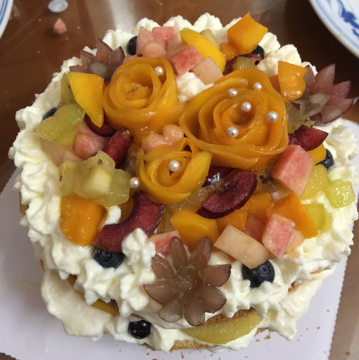 缤纷裸蛋糕