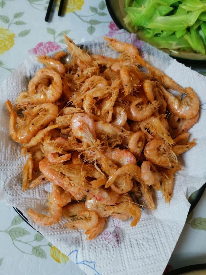 超简单炸河虾，原汁原味