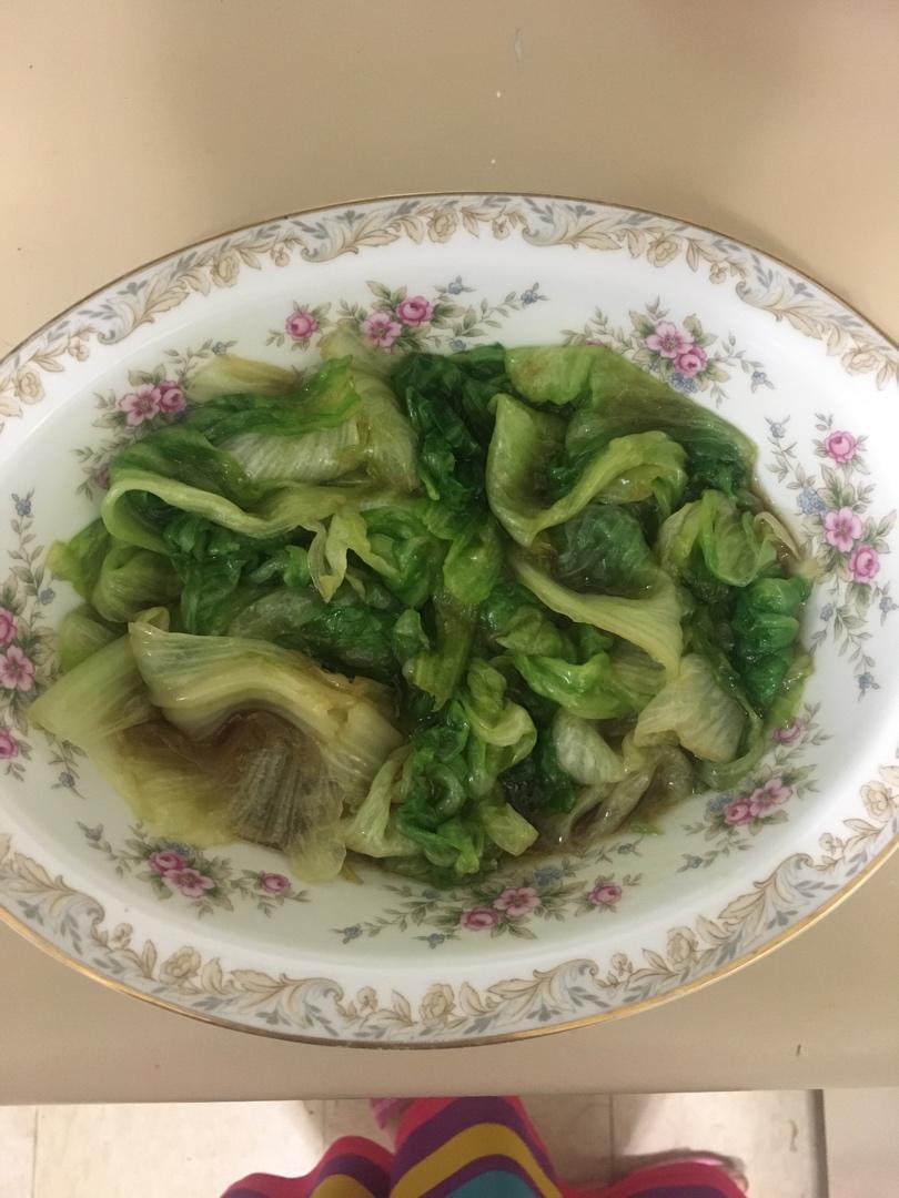 5分钟上桌的蚝油生菜