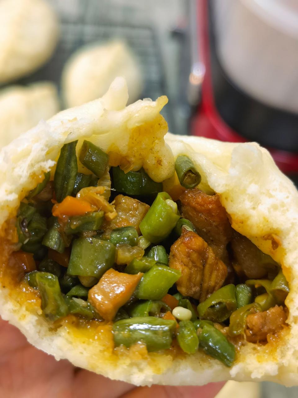 包子馅儿/豆角肉末馅儿料   简单易做/新手小白