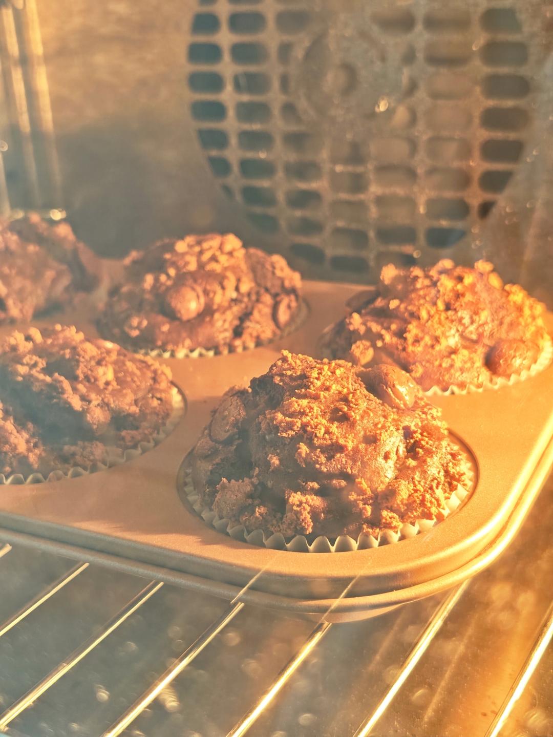 浓情巧克力摩卡马芬<Chocolate Espresso Muffins>
