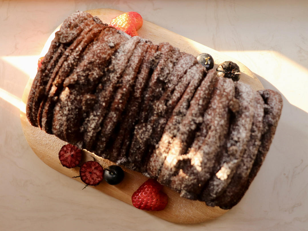 巧克力雪山吐司