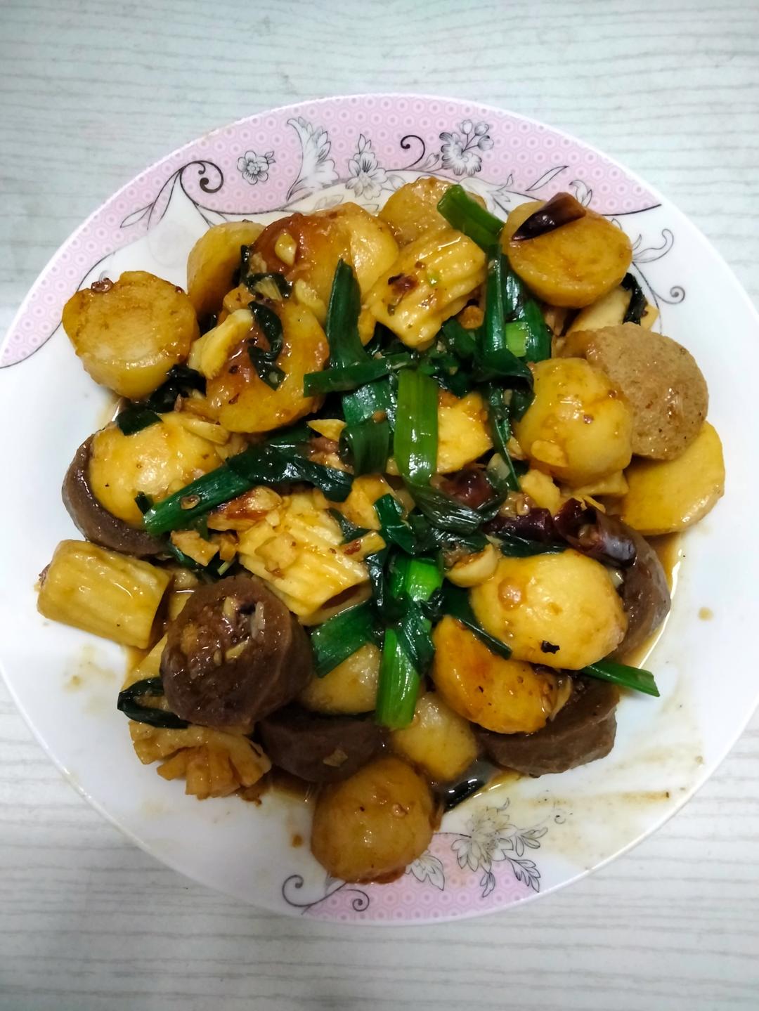 炒丸子