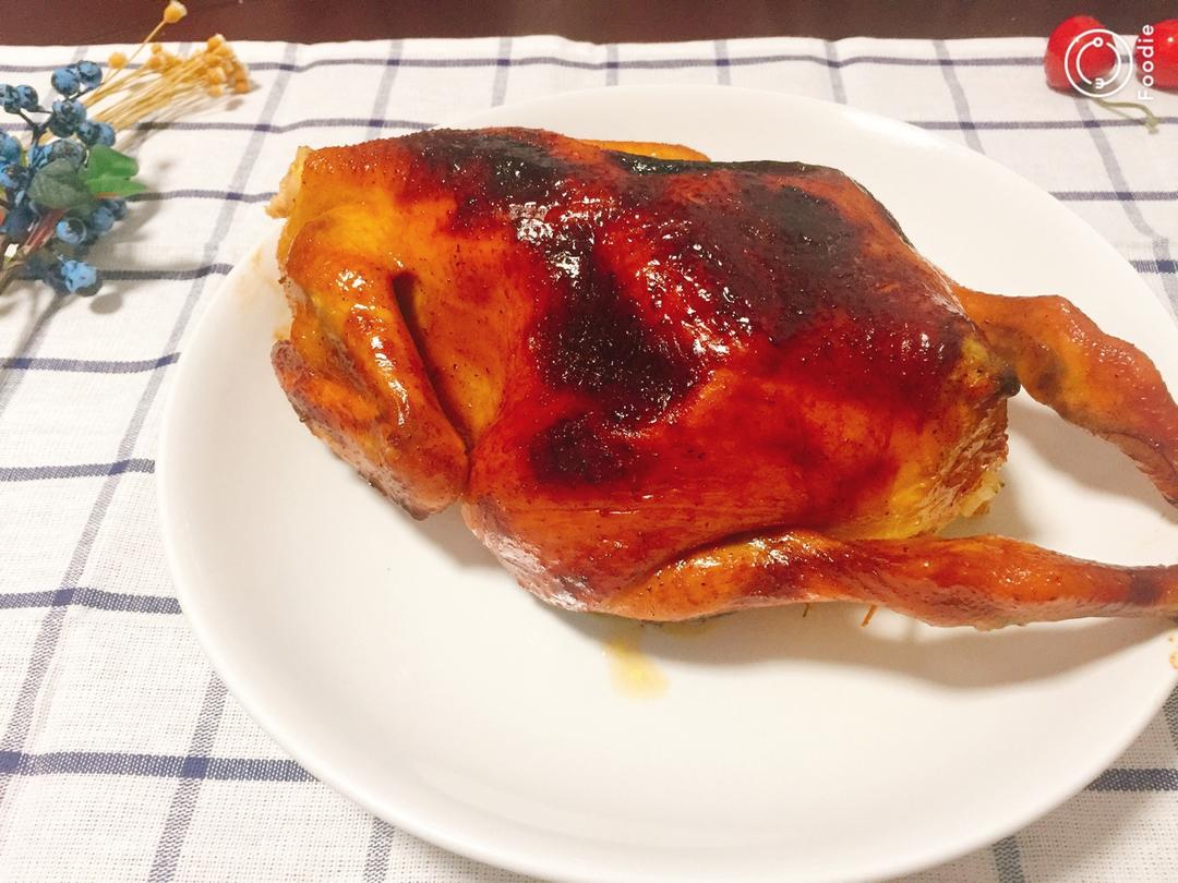 圣诞烤鸡（肚子里面有糯米饭哦）
