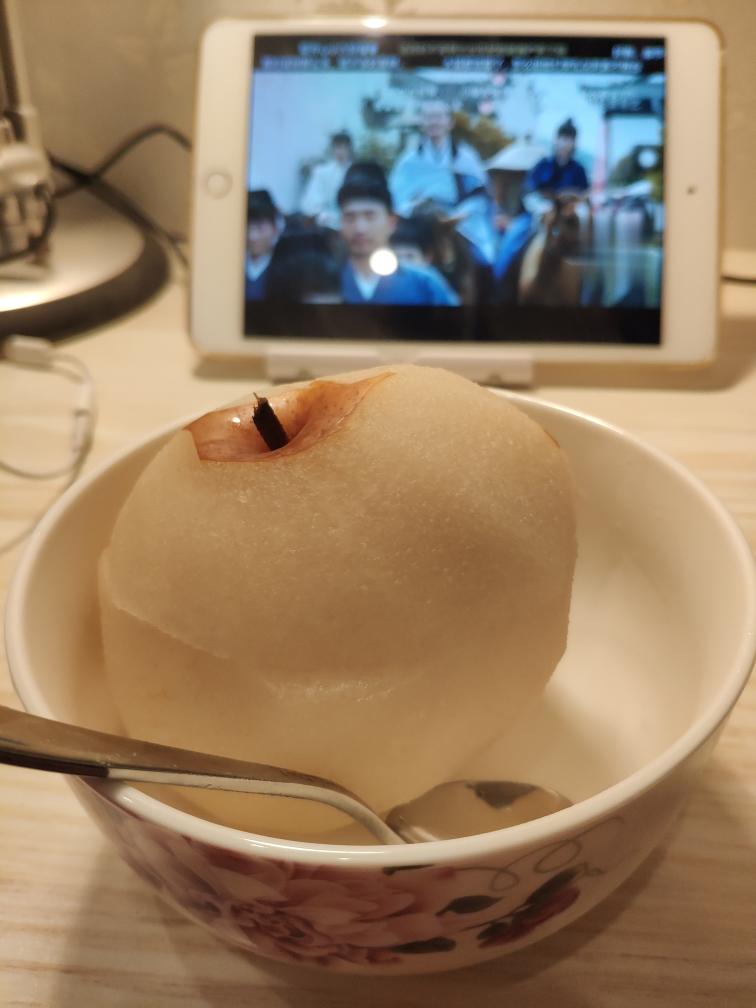 冰糖炖梨的做法